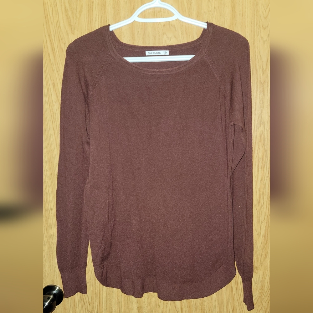 Pink Clover Sweater